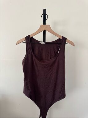 lululemon wundermost Sleeveless Scoop-Neck Bodysuit - Brown